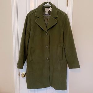 L.L. Bean Women’s Classic Lambswool Polo Coat